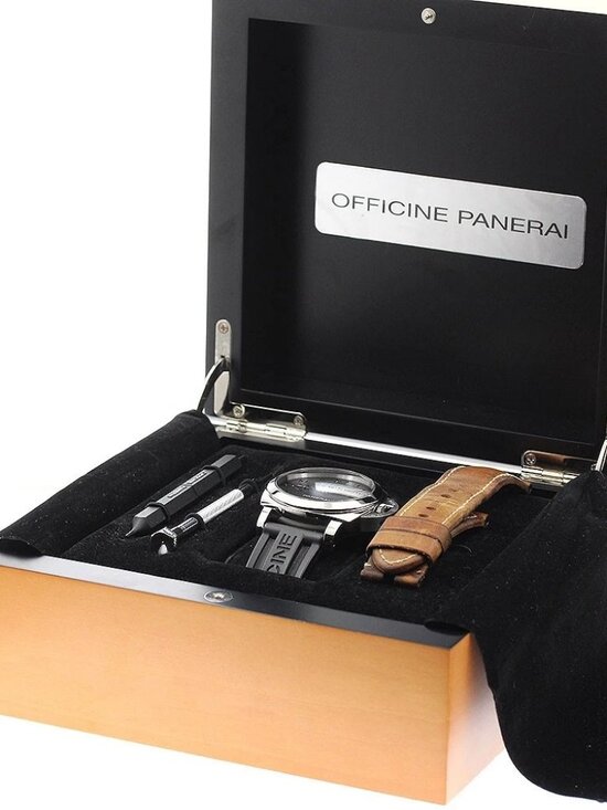 PANERAI Luminor Marina PAM00359 Date black Dial Automatic Men\'s Watch_952399 main image 7